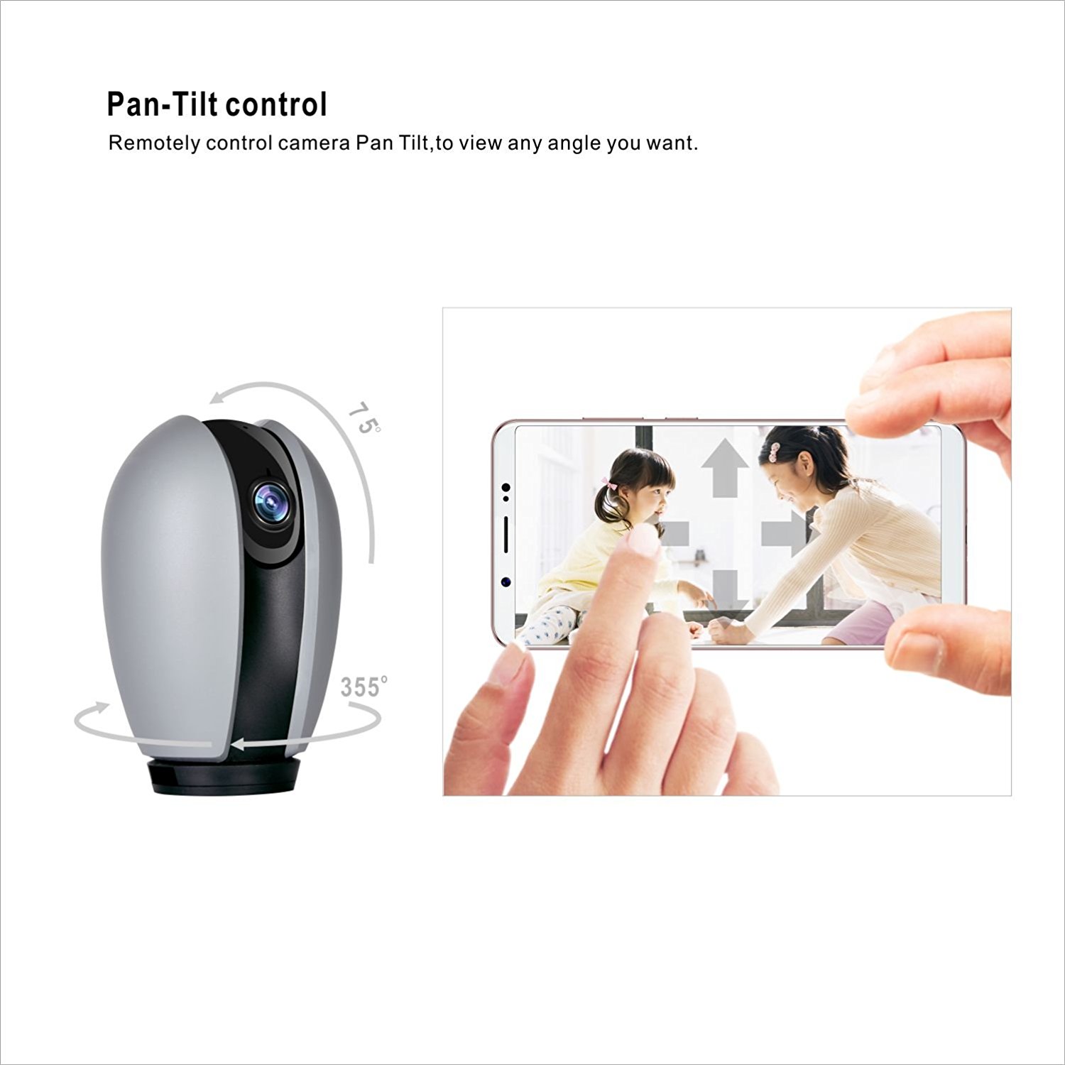 720P/1080P Hisilicon wireless IP camera with cloud storage